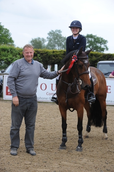 Jodie Burchmore-Eames lands the Blue Chip Pony Newcomers Second Round at SouthView Equestrian Centre